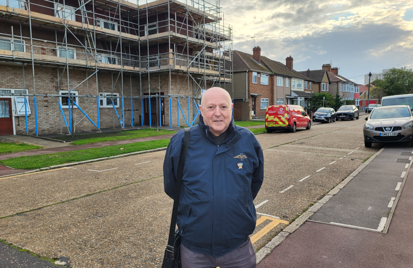 Graham Gosling standing in Village ward