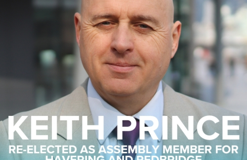 Keith Prince Assembly Member for Havering and Redbridge