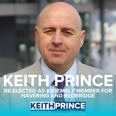 Keith Prince Assembly Member for Havering and Redbridge